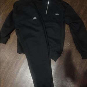 ALO Yoga Black Track Pants & Joggers